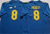 13 Dan Marino 25 Darrelle Revis 8 Kenny Pickett Jersey NCAA Pittsburgh Panthers Football Jerseys Pitt Panthers zszyta