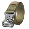 Ceinture tactique de chasse en plein air pour hommes, en Nylon, multifonction, Combat de survie, Corps marin de haute qualité pour hommes