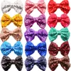 4inch Sequin Bow Hairgrip Enfants Jour Cadeau Mode Accessoires De Cheveux Festival Scène Performance Coiffe En Gros 1 59mn D3