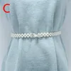 Pasy Wszechstronna pasa talii Pearl Diamond Flower Chain Dress Women Wedding Projektant żeńskie pasy 9666837