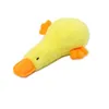 Plush Dog Leksaker Pet Squeaky Toy Cute Duck Stuffed Puppy Chew Leksaker för Små Medium Dogs Partihandel H15