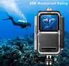 Waterproof Housing Case for DJI Action 2 Diving Protective Shell Underwater Dive Cover forDJI Action 2 Accessories