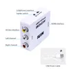 AV2HDMI 1080P HDTV Video Scaler Adapter HDMI2AV mini Connectors Converter box CVBSL/R RCA TO HDMI For Xbox 360 PS3 PC360 Support NTSC PAL With retail packaging