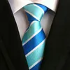 メンズタイストライプの男性ファッションネクタイ手作りシルクタイメンズペイズリーネックネクタイウェディングパーティーネック