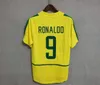 1998 Brasil Soccer Jerseys 2002 Retro Shirts Carlos Romario Ronaldo Ronaldinho 2004 Camisa de Futebol 1994 Brazilië 2006 1982 Rivaldo Adriano 1988 2000 1957 2010 Kits