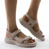 Mvvjke kilar klackar designer skor kvinna modeplattform sandaler kvinnor sommar gladiator sandaler för kvinnor skor damer sandles 220516