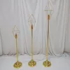 Floor Lamps Wedding Decor Lights Golden Diamond Crown Lamp Road Guide Iron Stage Roadside Decoration Stand PropsFloor