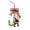 Party Decoration Christmas Tree Hanging Santa Claus Snowman Candy Cane Doll Pendant For Year Decor Hangings OrnamentsParty