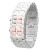 Iron Samurai Metal Bracelet Lava Watch Led Digital Watches Hour Men Women Mens topmerk E270N5792513