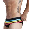 Men 's Pride Rio Swim Briefs Bikini Swimwear Sexy Contour Pouch Strip Bathing Suit Swimsuit Surf Shorts Beach Trunks Beachwear 220505