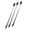 Black Retractable Metal Stylus Touch Screen Pen for 3DS XL LL