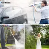 Pompy wodne Wysokie ciśnienie Watergun Metal HighPower Car Washer Spray Cars Narzędzia do mycia Ogród Wkładka