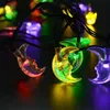 Strings Glow String Lights 20 Light Moon Styling Festival Decoration Solar Outdoor Christmas Tree