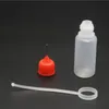 Empty Needle Tip Bottles Convenient to fill with E Juice Plastic Bottle 5ml 10ml