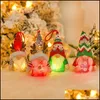 Keepsakes Christmas Elf Decoration Luminous Antler Faceless Old Ma MxHome Dhmip