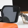 Высококачественные женщины Знаменитые солнцезащитные очки Негабаритные плоские топ дамы солнечные очки для женщин квадратные рамки модные роскошные дизайнер с упаковочным стеклом