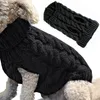 Собачья одежда зимняя теплой кошачий свитер