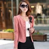 Women's Jackets Plus Size Short Women Autumn Fashion Casual Black White Ladies Slim Coats Tops M-3XL