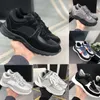 En Kaliteli Tasarımcı Sneakers Dana Derisi Rahat Ayakkabılar Moda Yansıtıcı Ayakkabı Erkek Kadın Sneaker Vintage Süet Eğitmenler Artan Deri Platform Ayakkabı