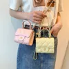キッズレザー財布とハンドバッグかわいい女の子のミニクロスボディバッグ