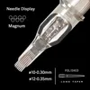 EZ Revolution Tattoo Cartridge Needles Magnum 0.30 MM 0.35mm dla Ratorzy Pen RC1205M1-2 RC1207M1-2 RC1215M1-2 20 sztuk / partia 220316