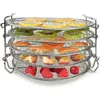 Baking Dishes & Pans Fryer Accessories 5 Tier Grill for Ninja Foodi Dehydration Rack Dried Fruit Stainless Steel Stand Accessorieses W220425