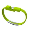 Bracciale Cavo dati di ricarica rapida USB Cavo di ricarica portatile Micro V8 tipo C per Samsung HUAWEI Xiaomi