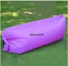 outdoor lazy beach bag inflatable sleeping bag hiking camping air mattress high quality banana sleep bags