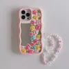3D Tulip Mirror Silicone Téléphone Cas Pour Iphone 13 11 12 Pro Xs Max Xr Couverture De Mode De Luxe Antichoc Anti Chute