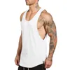 Brand gym clothing cotton singlets canotte bodybuilding stringer tank top men fitness shirt muscle guys sleeveless vest Tanktop 220622