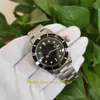 FG Factory Top Quality Mens Watch Classic 40mm 1961 Vintage 5512 5513 Black Maxi Dial Asia 2813 Movement Automatic Watc250Z