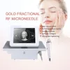 Body rf microneedle machine portable facial lifting equipment gold micro needle fractional skin tightening machine beauty salon equipments for sale