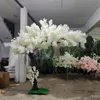 8FT Tall Huge Artificial Flower Landscape Cherry Tree For Outdoor Garden Wishing Trees Wedding Guide Props Decoration