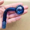 14mm złącze męskie 3cm Big Ball Palnik olejowy Rury Gruba miska ze szkła pyreksowego do Dab Rig Water Bubbler Bongo Adapter Tytoń do palenia Przezroczysty Zielony Różowy Żółty Niebieski Szary