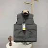 2023 New Mens freestyle real feather down Winter Fashion vest body warmer Advanced Waterproof Fabric men women vests jacket