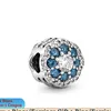 925 Argento Fit Pandora Charm 925 Bracciale CZ Ocean Love Heart Beadscharms set Ciondolo Gioielli fai da te perline fini