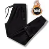 Men's Pants Mens Cotton Trousers Male Winter Warm Velvet Sweatpants Tracksuit Joggers Autumn