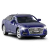 132 Audi A6 Simulazione Modello di auto Diecast Auto giocattolo 6doors Aprite suoni Hobby per la collezione per bambini Gifts di compleanno286s286s286