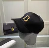 Cappelli da ballo designer di lusso da uomo tela tela tappi da sole a strisce di moda per leisure