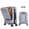 クリエイティブな新しい旅行スーツケースローリング荷物ホイールトロリーケース女性ファッションボックス男性のマリーズラップトップバッグ ''キャリーオンJ220708 J220708