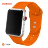 Siliconen Fashion Design Smartwatch -riemen voor Apple Watch Band 7 6 5 4 3 2 SE Elastische intrekbare riem 38 mm 40 mm 42 mm 44 mm 41 mm 45 mm horlogebanden