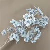 En faux blomma lång stam jasminum simulering höst snöflingor för bröllop centerpieces