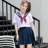 Clothing Sets Navy Plus Size School Uniform Japanese Schoolgirl Uniforms Novelty Women Cosplay Costume Student JK UniformsClothing