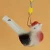 Oiseaux d'eau Sifflet Céramique Argile Oiseau Sifflet Dessin Animé Enfants Cadeaux Mini Animal Paon Sifflets Rétro Céramique Artisanat Sifflet DH8888