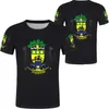 Габон Tshirt Бесплатный пользовательский номер номера галочная футболка P O одежда печатайте Tshirts Nation Diy Respirant 3d 4xl 5xl Большой размер 6xl 220704