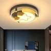 Plafonniers modernes LED lustres pour chambre salon Restaurant minimaliste géométrique doré lampe maison luminaire