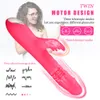 Dual Motor Dildo Rabbit Vibrator Растяжение вибрации Вибрация Сексуальная игрушка для женщин G Spot Massager Clitoris Stimulator Shop Shop
