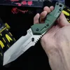 Colt-II D-Carrillo Survival Straight Knife 154cm Green G10 Tanto Blade Outdoor Camping Vandring Jakt Survival Tactical Knives With G1500 Kydex Tools