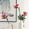 Decorative Flowers & Wreaths 1pcs High-end Artificial Flower Single Branch Bird Of Paradise Home Decoration Simulation Fake Plants Decor Wed