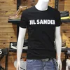 Men's T-Shirts 2022 Summer New Design Short Sleeve Letter Printing Casual Slim Round Neck Tees Black White Clothing Top M-4XL
